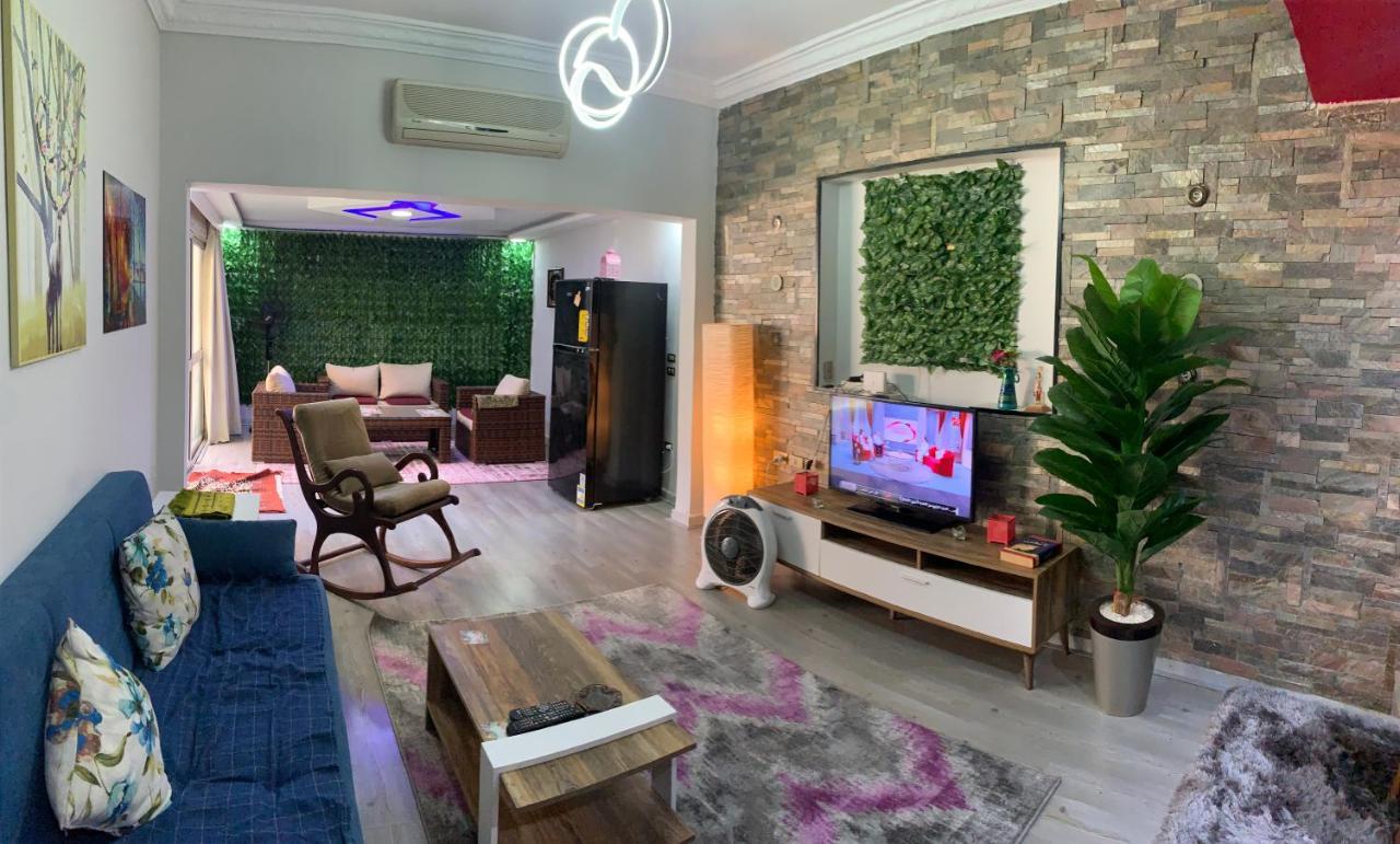 Apartment With A Private Garden In New Il Cairo Esterno foto